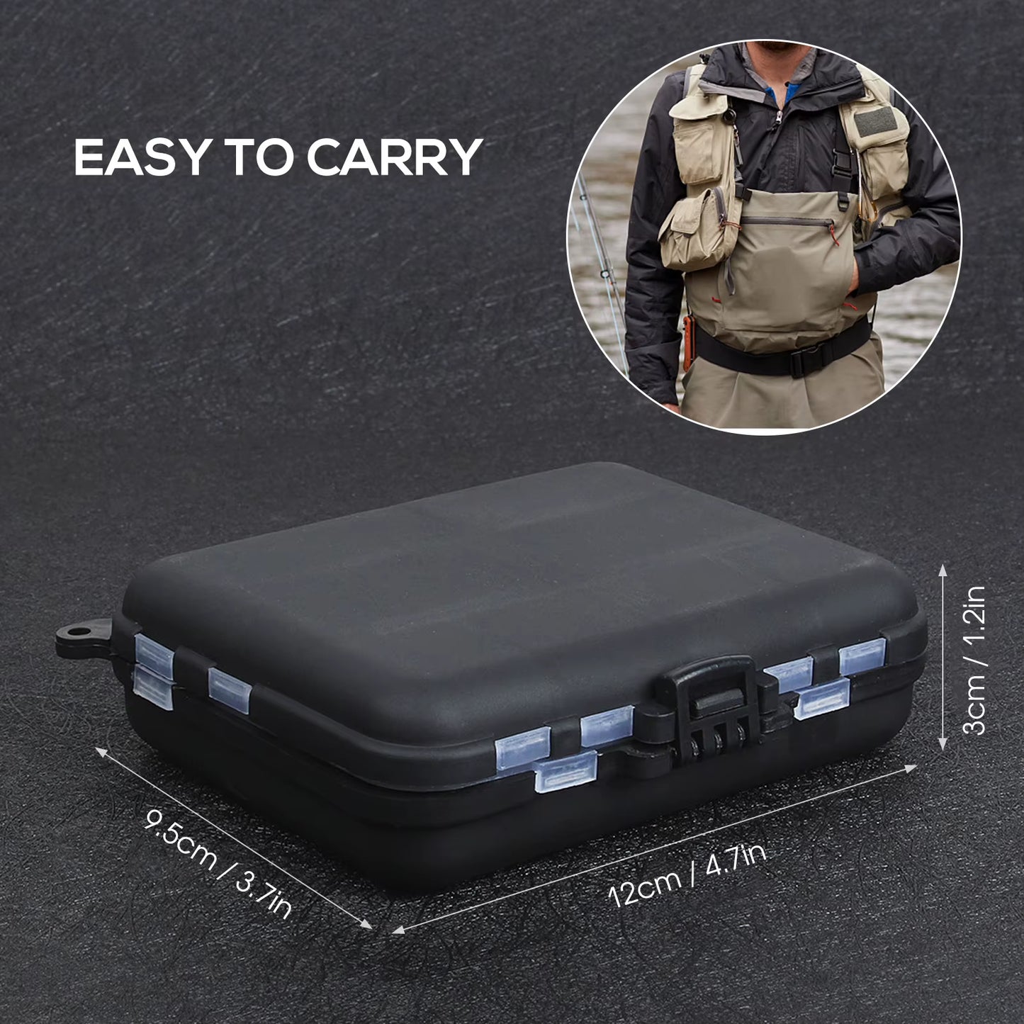 263Pcs Fishing Accessories Set with Tackle Box Including Plier Jig Hooks Sinker Weight Swivels Snaps Sinker Slides