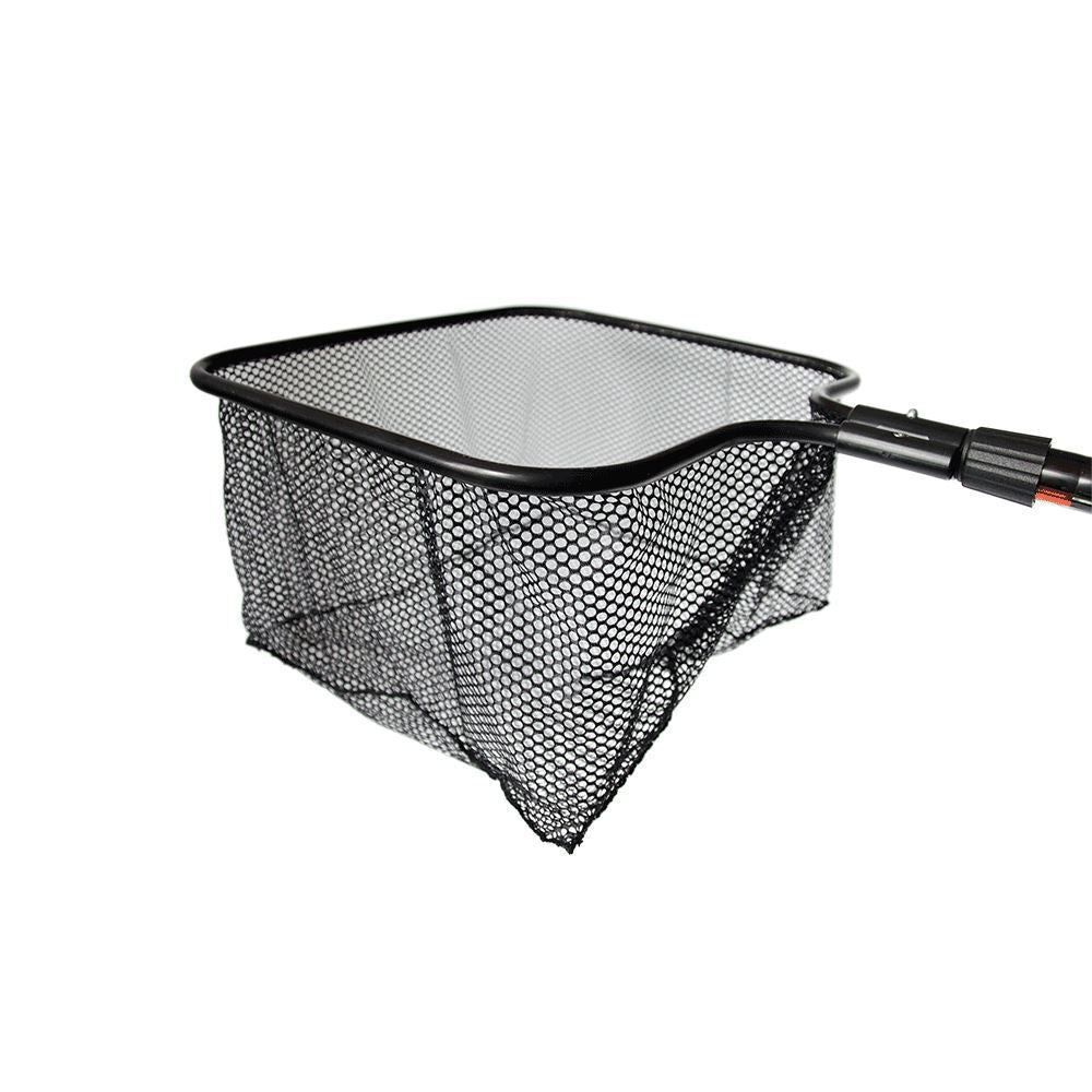 PISCES 12" 30CM SMALL POND FISH CATCH NET with TELESCOPIC HANDLE FISHING DEBRIS