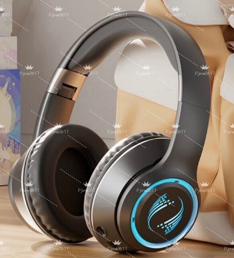 Wireless Bluetooth Headphones with Noise Cancelling Over-Ear Earphones 5.2 UK
