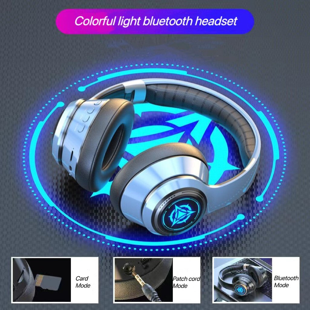Wireless Bluetooth Headphones with Noise Cancelling Over-Ear Earphones 5.2 UK