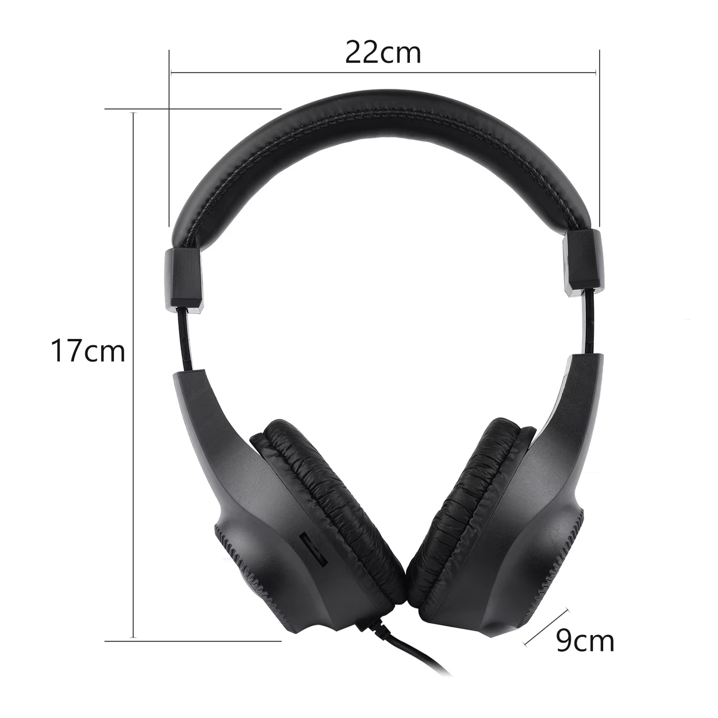 Wired Stereo Monitor Headphones Over-Ear Headset with 50Mm Driver 6.5Mm Plug for Guitar Amplifier Electric Piano Audio Mixer