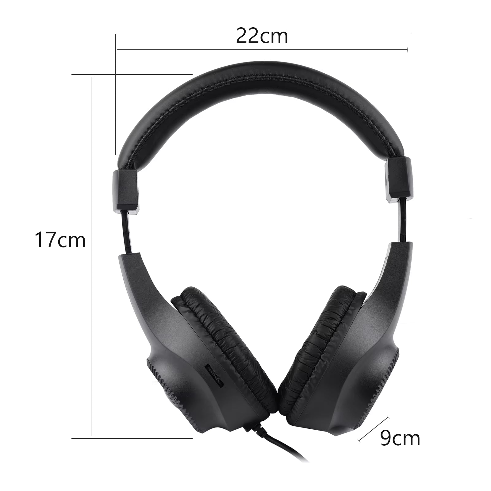 Wired Stereo Monitor Headphones Over-Ear Headset with 50Mm Driver 6.5Mm Plug for Guitar Amplifier Electric Piano Audio Mixer