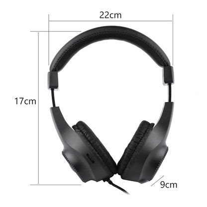 Wired Stereo Monitor Headphones Over-Ear Headset with 50Mm Driver 6.5Mm Plug for Guitar Amplifier Electric Piano Audio Mixer