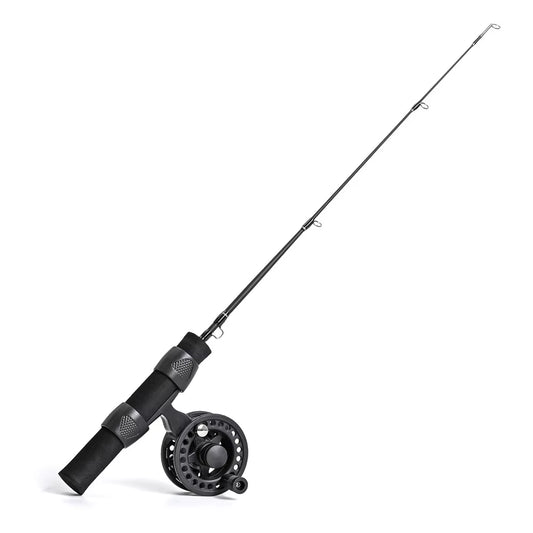 LEO 51Cm Fishing Rod Reel Combo Set Portable Fishing Pole with Reel Ultra-Short Antiskid Grip Tackle Pesca Fisherman Gear