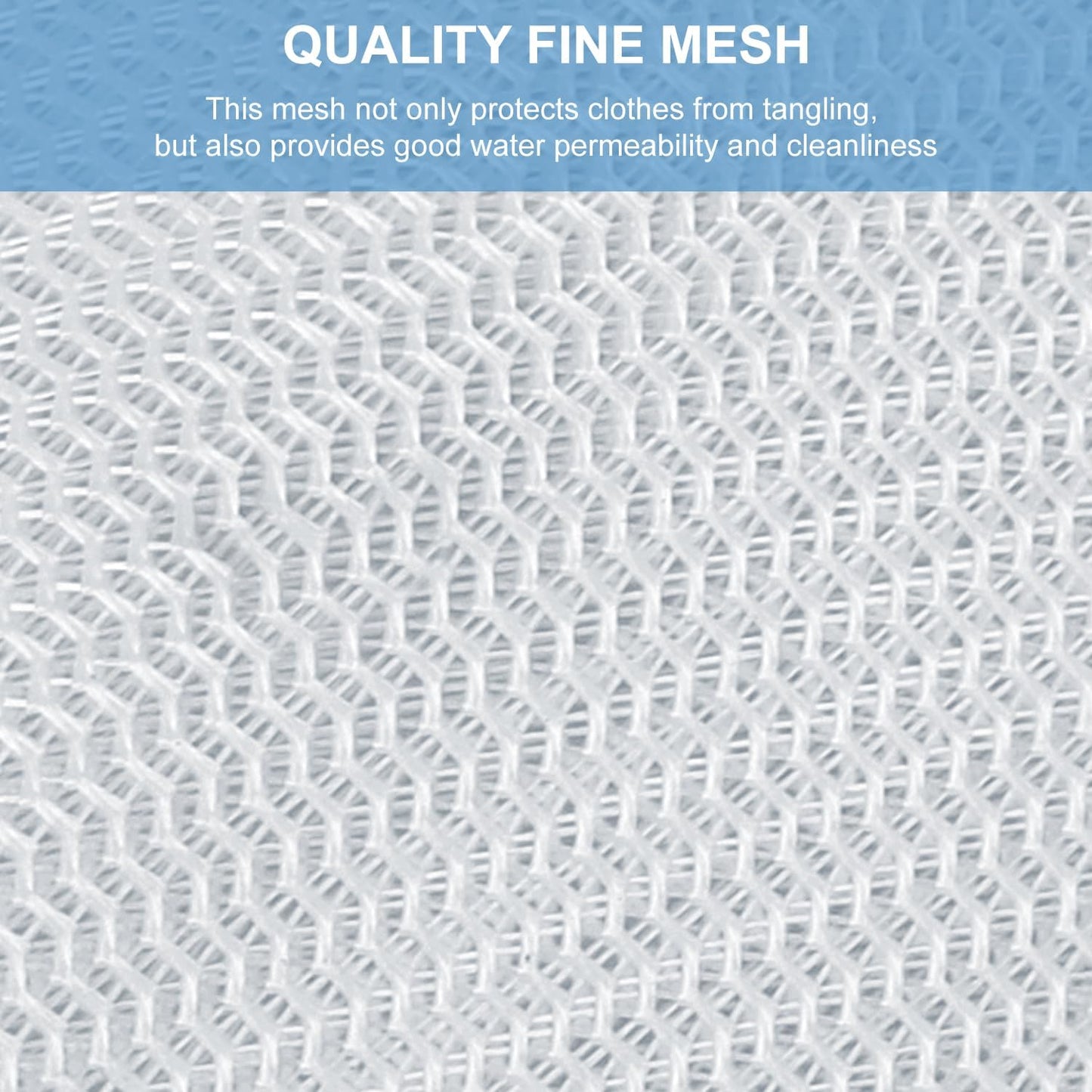 Mesh Laundry Bags, Washing Machine Wash Bags, Reusable and Durable Mesh Wash Bags for Delicate Blouse, Hosiery, Underwear, Bra, Lingerie and Baby Clothes, Great for Travel Storage Organization