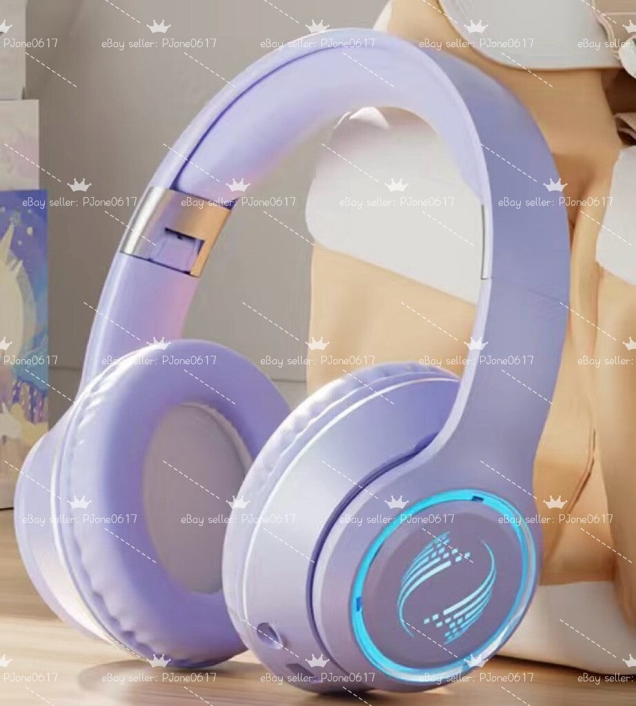 Wireless Bluetooth Headphones with Noise Cancelling Over-Ear Earphones 5.2 UK
