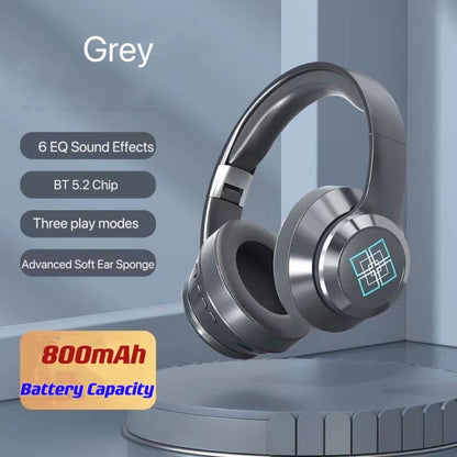 Wireless Bluetooth Headphones with Noise Cancelling Over-Ear Earphones 5.2 UK