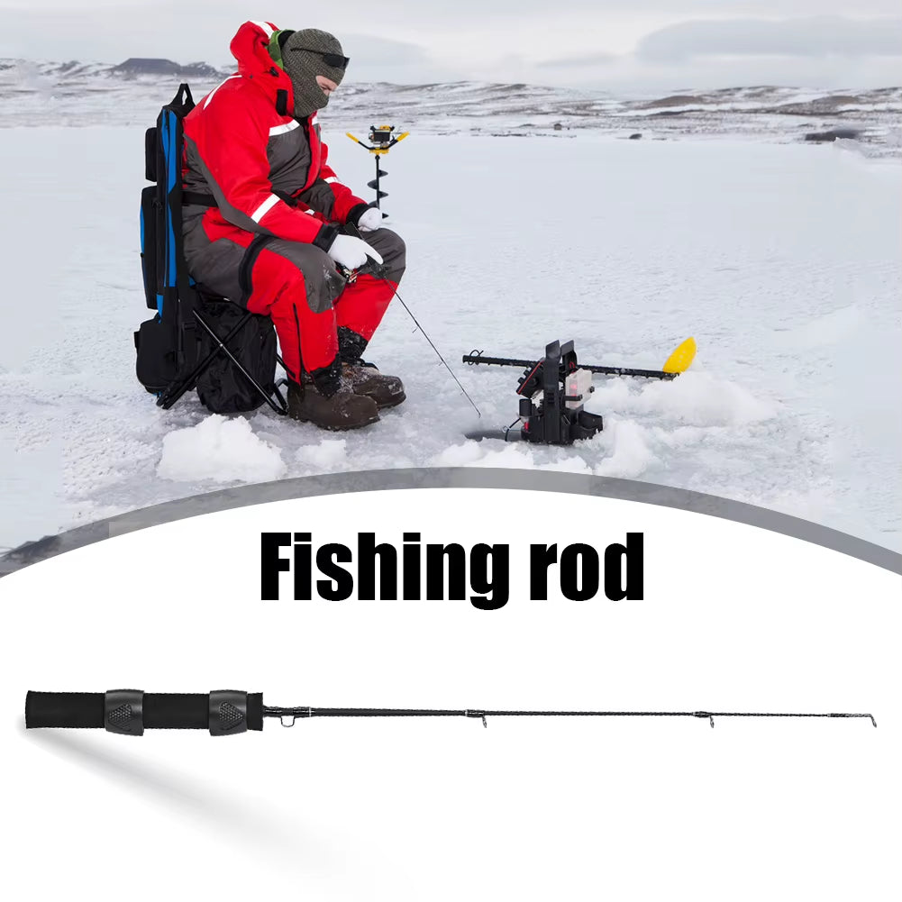 LEO 51Cm Fishing Rod Reel Combo Set Portable Fishing Pole with Reel Ultra-Short Antiskid Grip Tackle Pesca Fisherman Gear