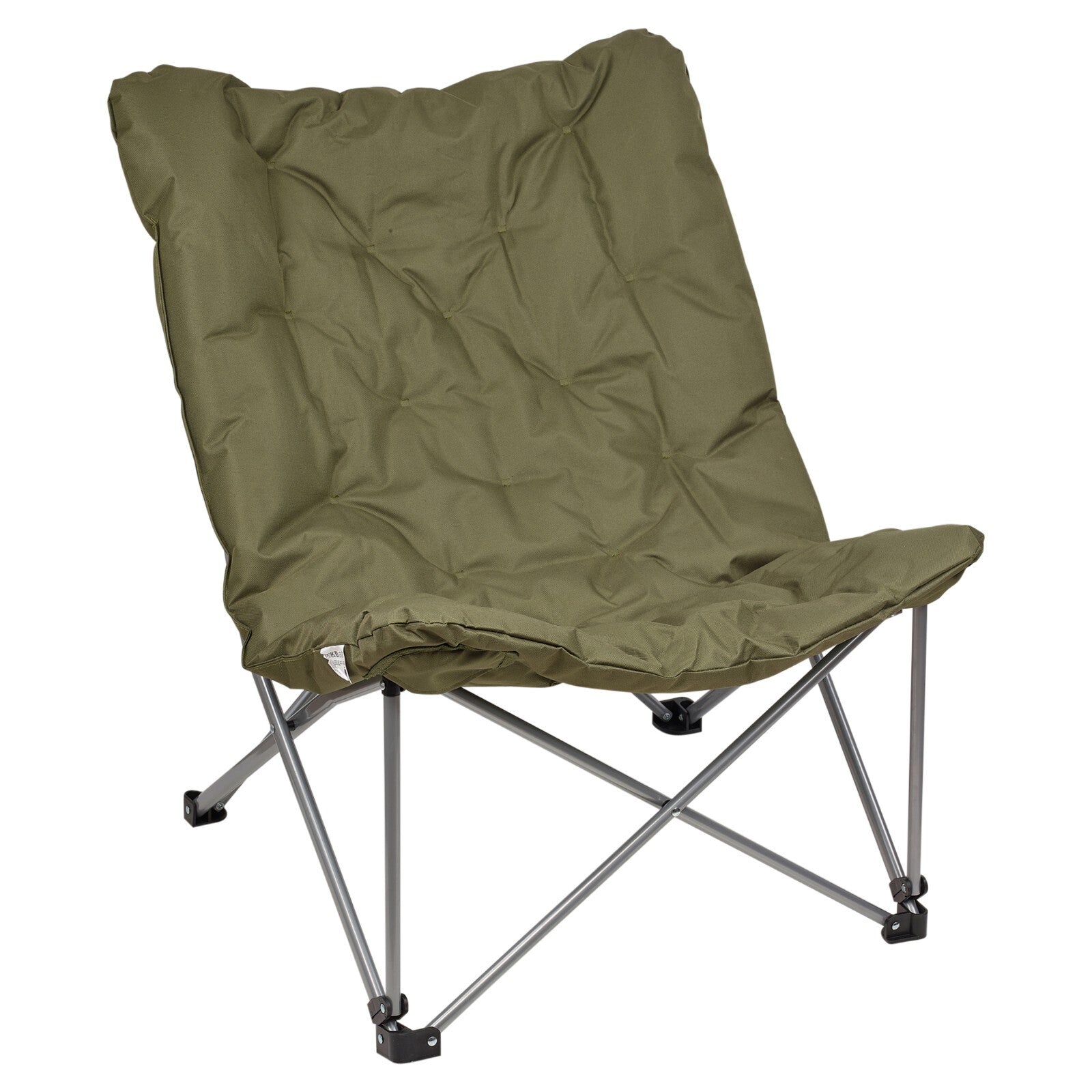 Oversized Butterfly Camping Folding Chair Moon Padded Fishing Portable Cushioned